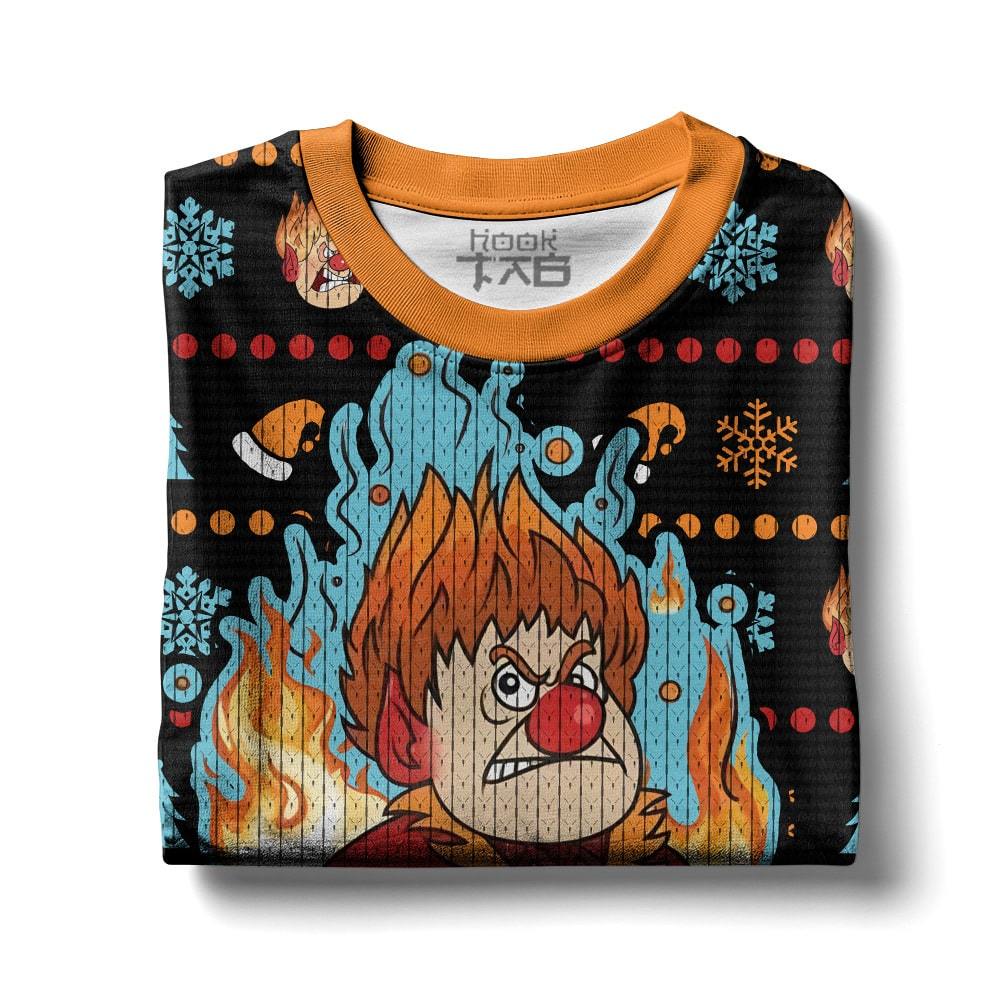 Heat Miser The Year Without Santa Claus Ugly Sweater