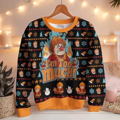 Heat Miser   The Year Without Santa Claus Ugly Sweater