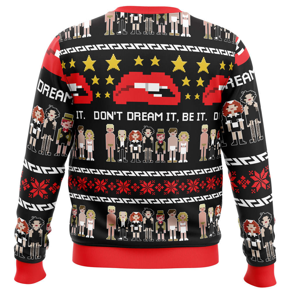 Don t Dream It Be It The Rocky Horror Picture Show Ugly Christmas Sweater