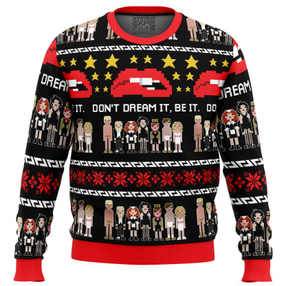 Don t Dream It Be It The Rocky Horror Picture Show Ugly Christmas Sweater