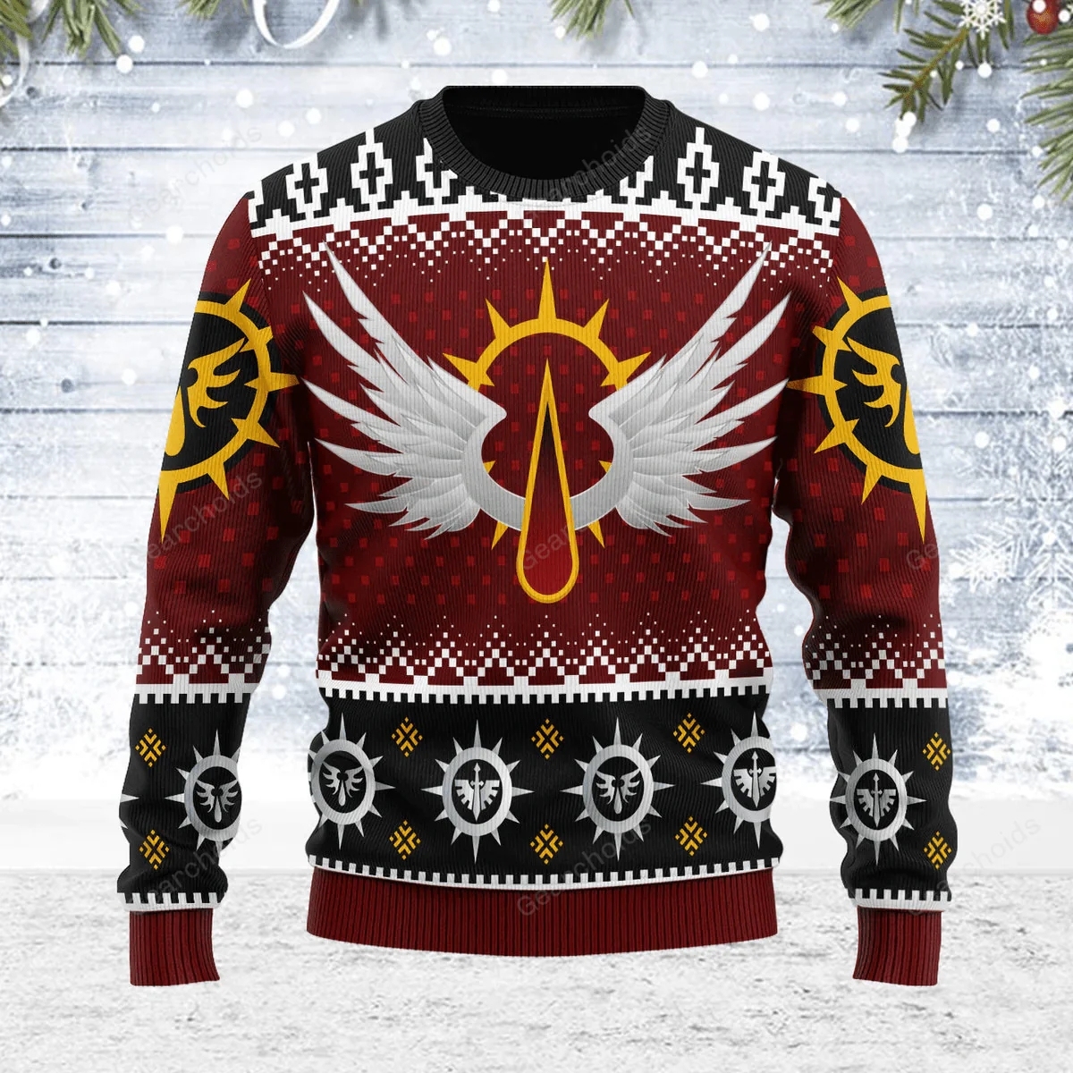 Blood Angels Iconic - Ugly Christmas Sweatshirt