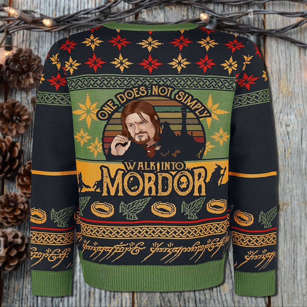 Fantasy Rings Movie Unisex  Christmas Ugly Sweatshirt