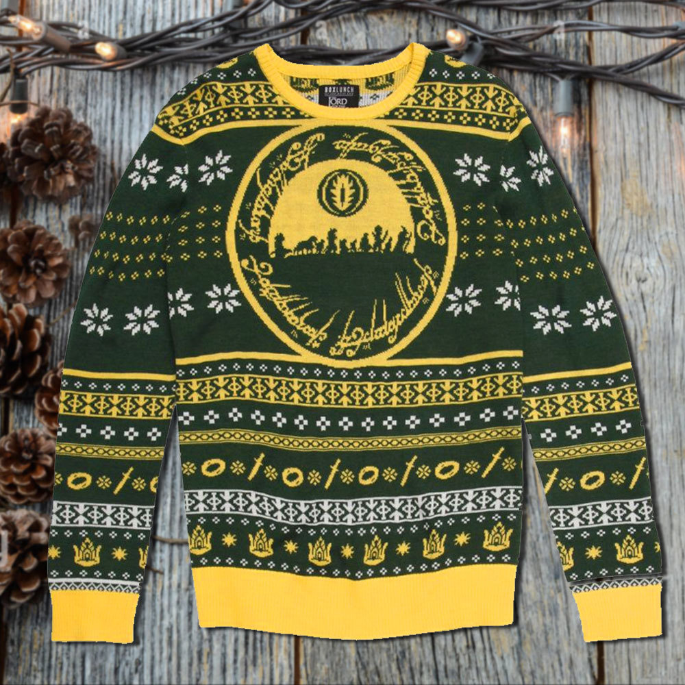 Fantasy Rings Movie Unisex Christmas Ugly Sweatshirt