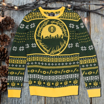 Fantasy Rings Movie Unisex Christmas Ugly Sweatshirt