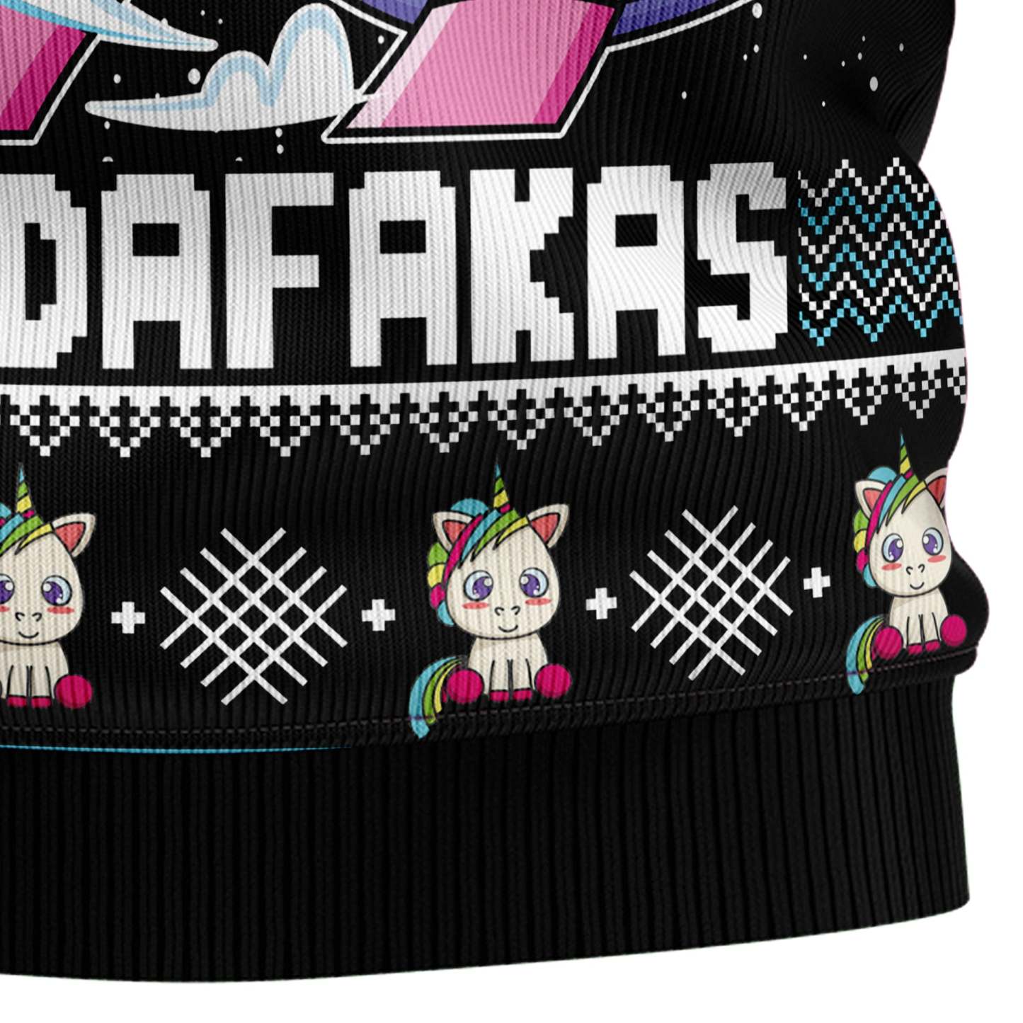 Unicorn Pew Pew – Ugly Christmas Sweatshirt