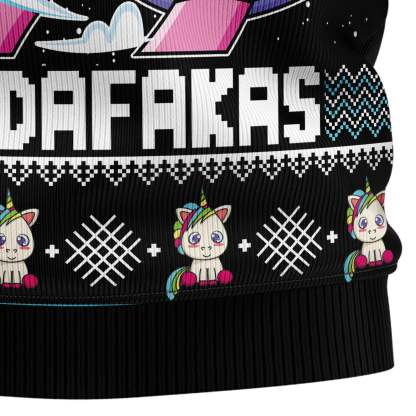 Unicorn Pew Pew – Ugly Christmas Sweatshirt