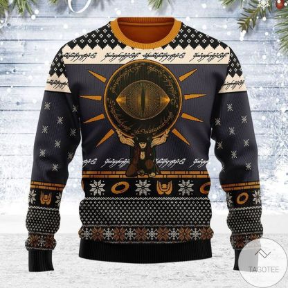Fantasy Rings Movie Mordor’s Eye Unisex Christmas Ugly Sweatshirt