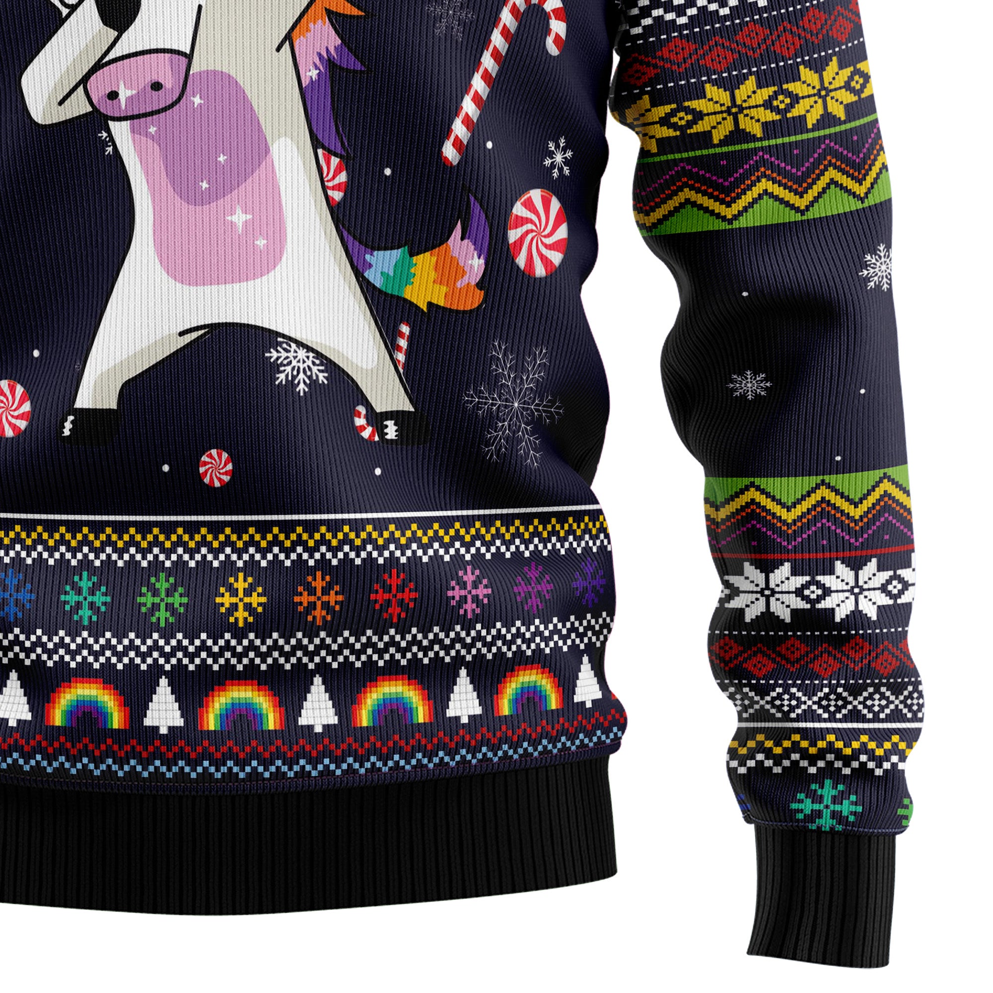 Unicorn Dab – Ugly Christmas Sweatshirt