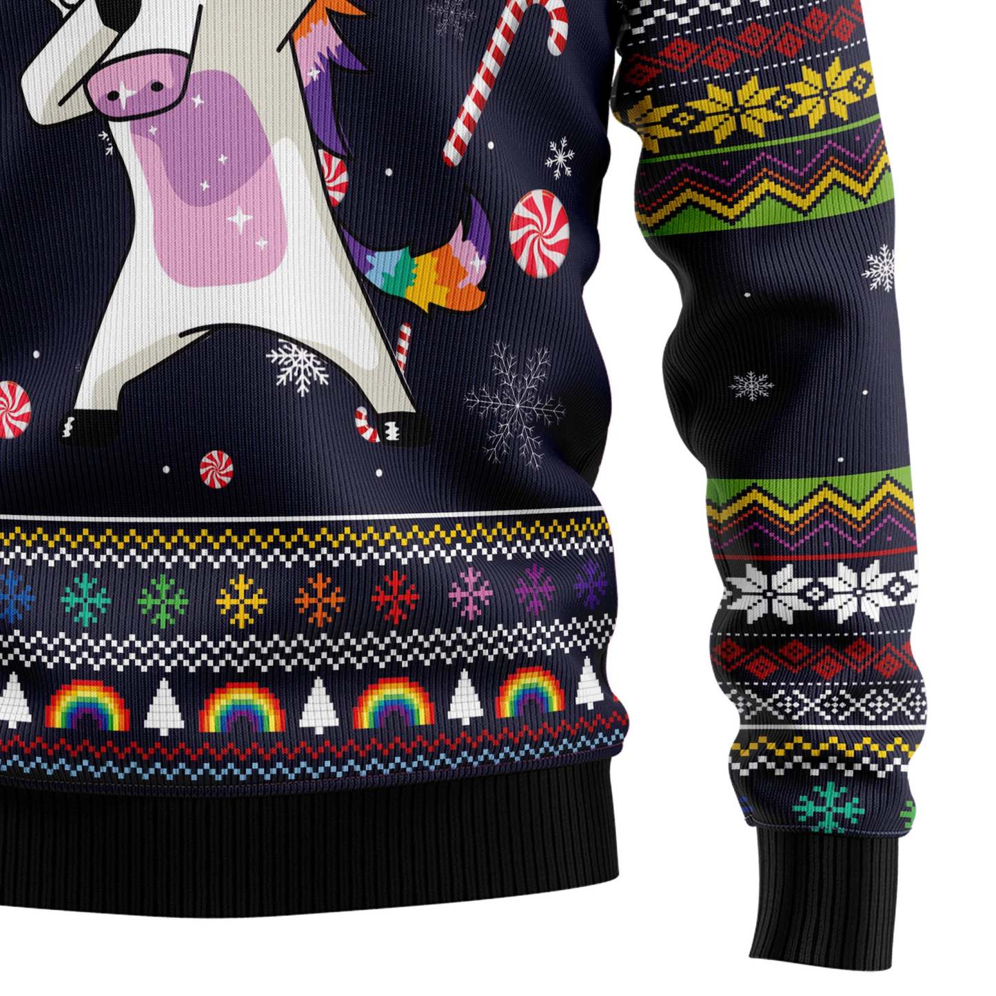 Unicorn Dab – Ugly Christmas Sweatshirt