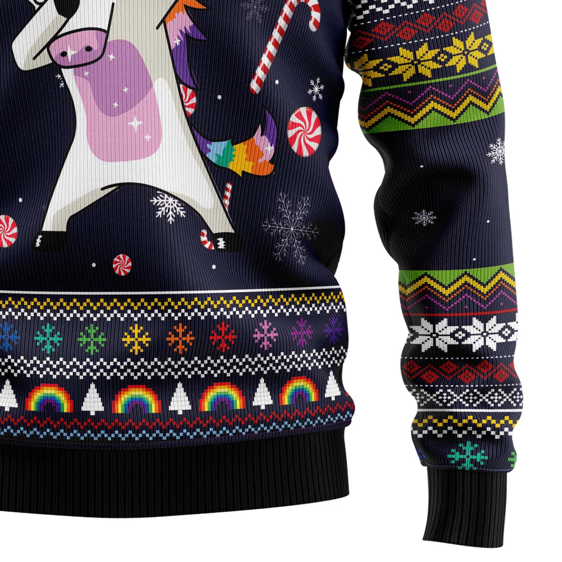 Unicorn Dab – Ugly Christmas Sweatshirt