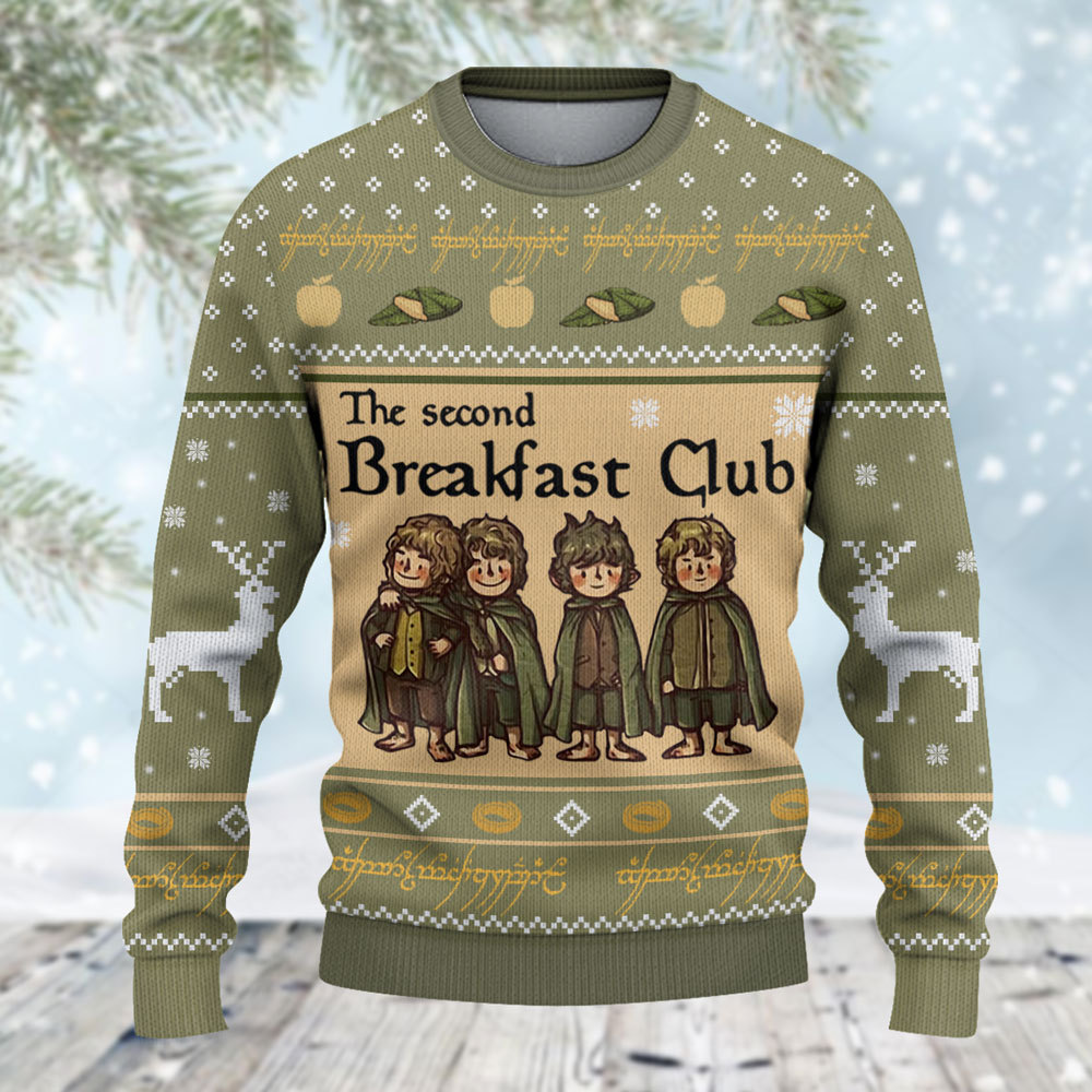 Fantasy Rings Movie Unisex Christmas Ugly Sweatshirt