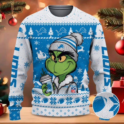 Buffalo Bills Grinch NFL Fans Ugly Sweater