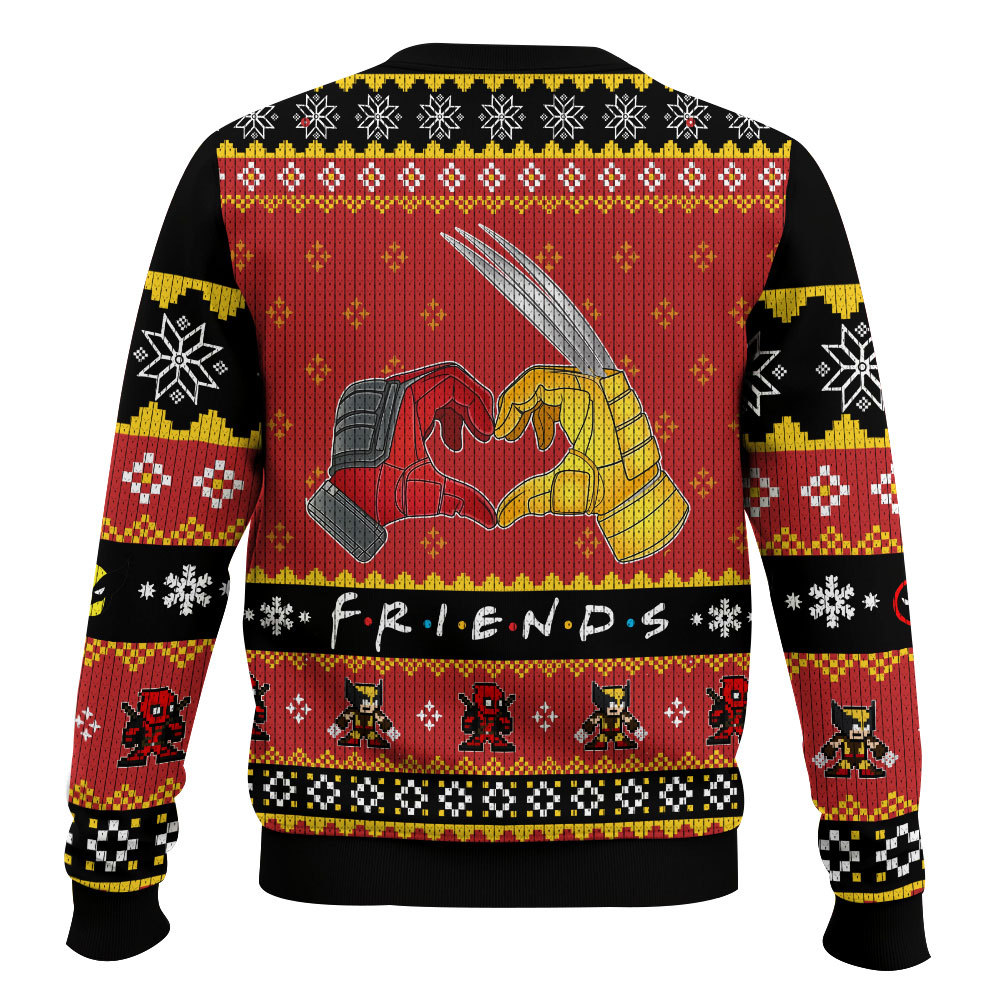 Deadpool and Wolverine Ugly Sweater