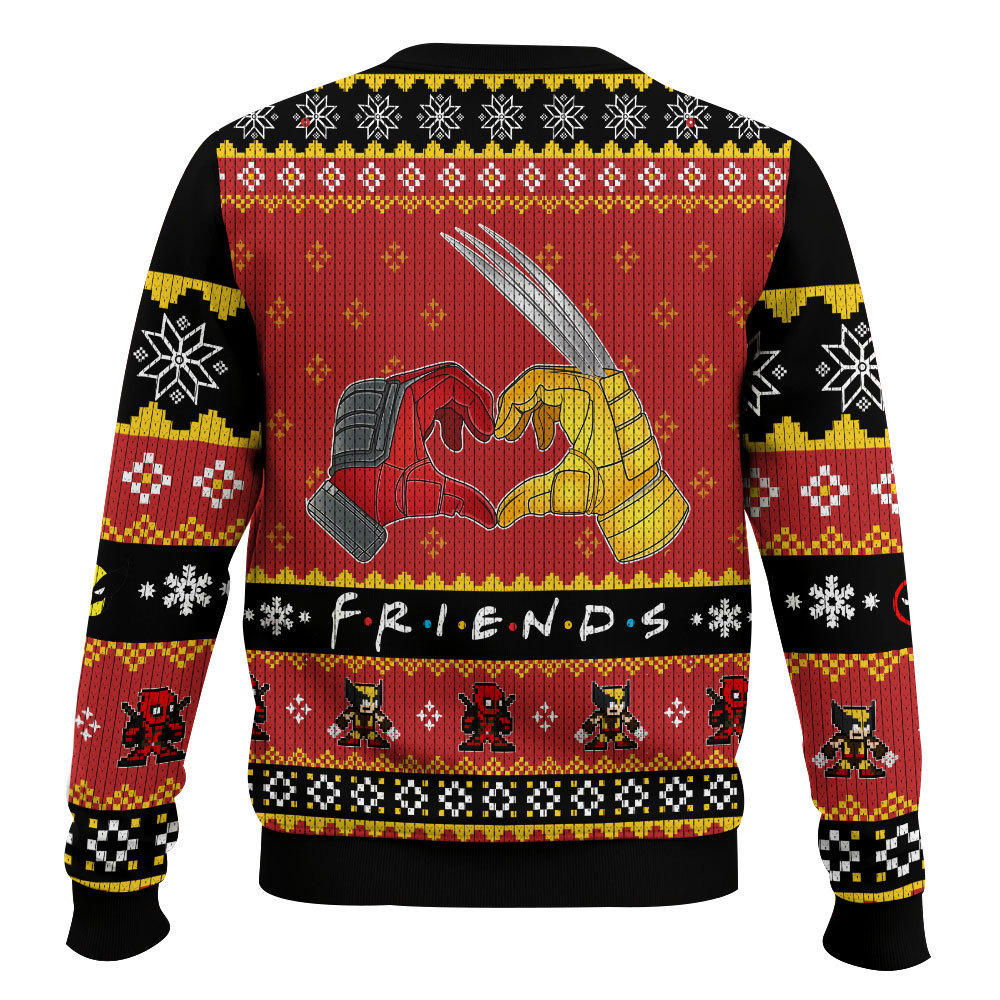 Deadpool and Wolverine Ugly Sweater