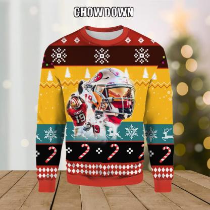 NFL Deebo Samuel 49ers Ugly Christmas Sweater