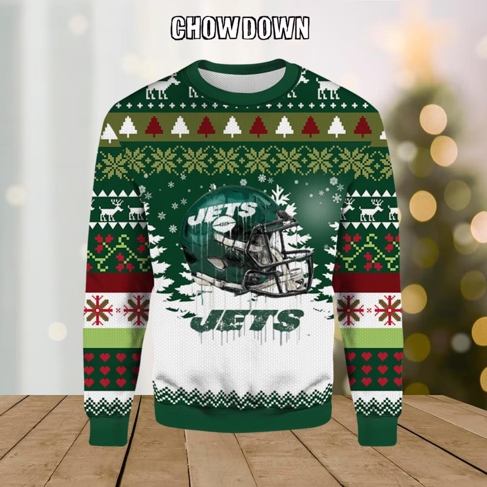 NFL New York JetsUgly Christmas Sweater