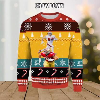 NFL Nick Bosa SanFrancisco 49ers Ugly Sweater
