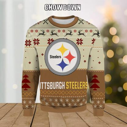 NFL Pittsburgh Steelers Ugly Christmas Sweater