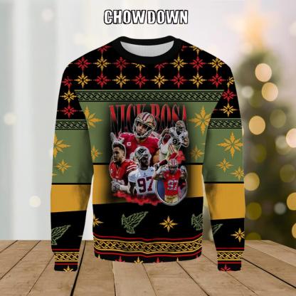 Nfl San Francisco 49ers Logo Ugly Christmas Sweater
