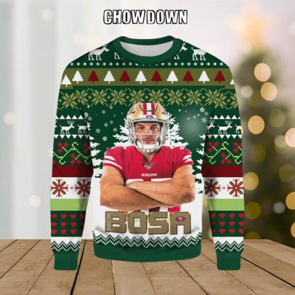 NFL San Francisco 49ers Nick Bosa Ugly Sweater