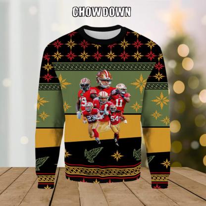 NFL San Francisco 49ers Team Ugly Christmas Sweater