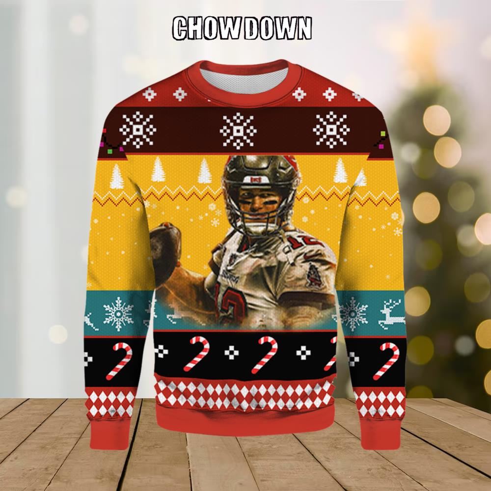 NFL Tom Brady Ugly Christmas Sweater