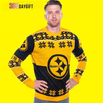 NFL Vintage Pittsburgh Steelers Ugly Christmas Sweater