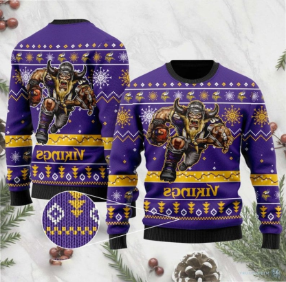 NFL Vikings Ugly Xmas Sweater