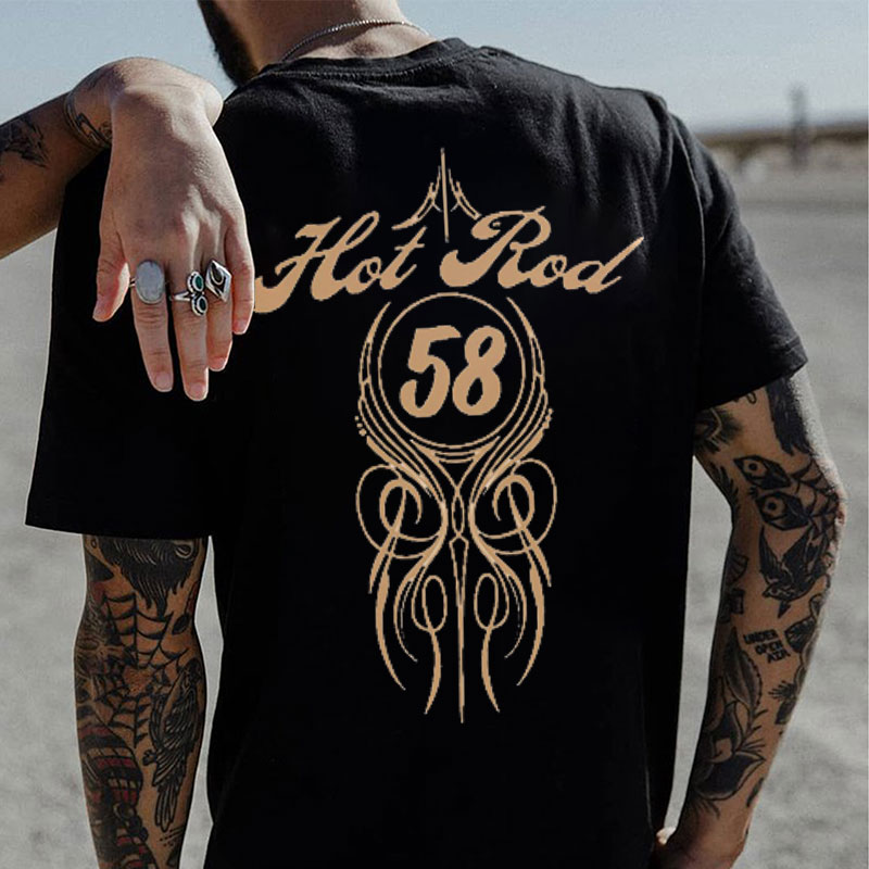 HOT ROD 58 Ball Print Men's T-shirt