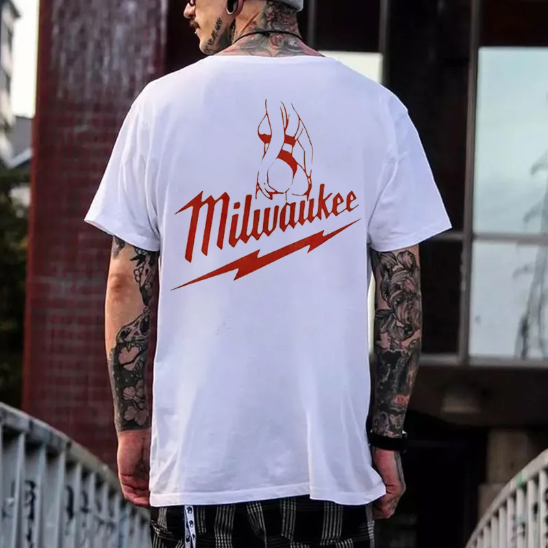 Milwaukee Printed Men's T-shirt
