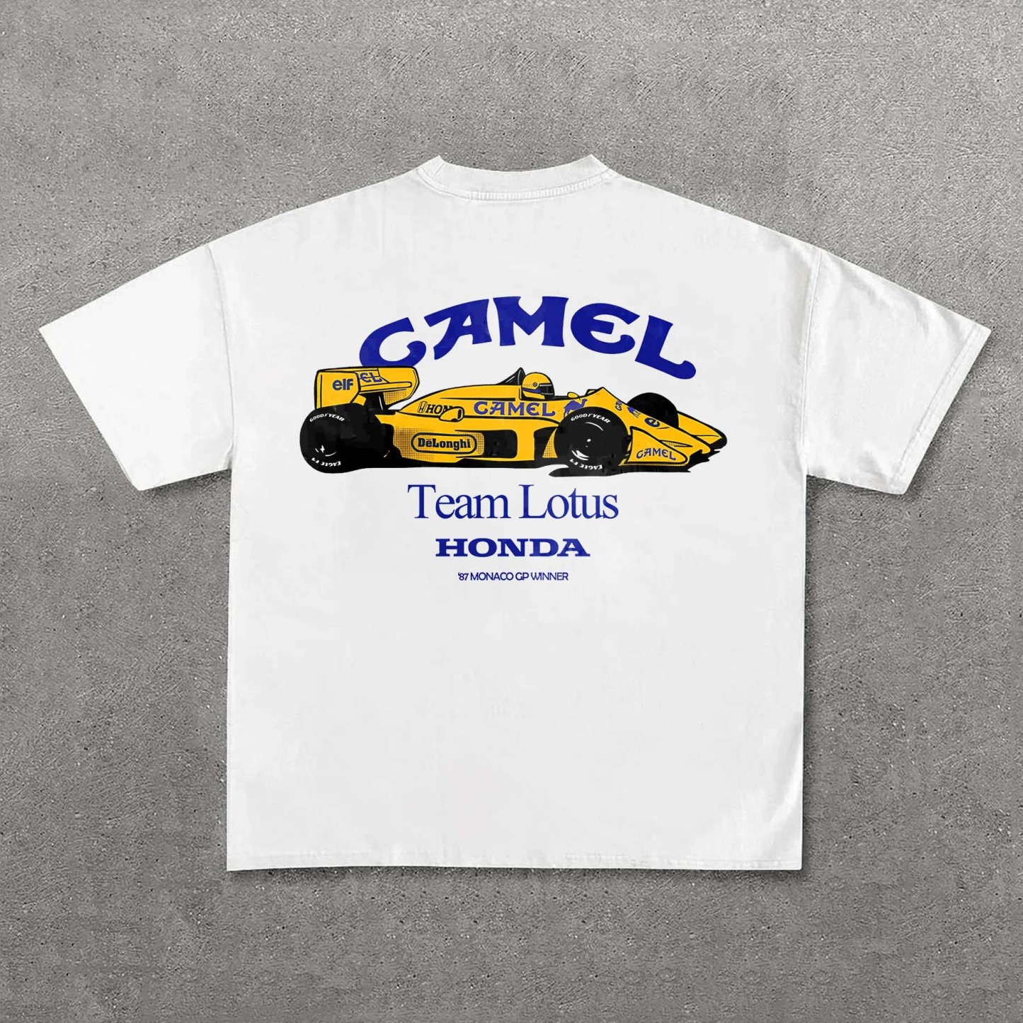 Camel Team Lotus Honda Printed Unisex T-Shirt