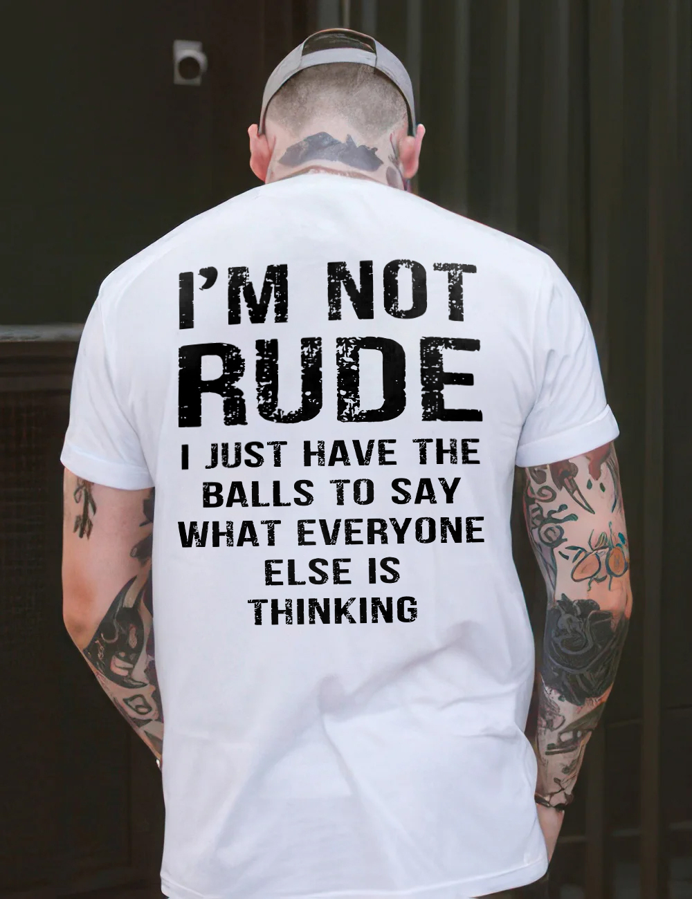 I'm Not Rude T-shirt