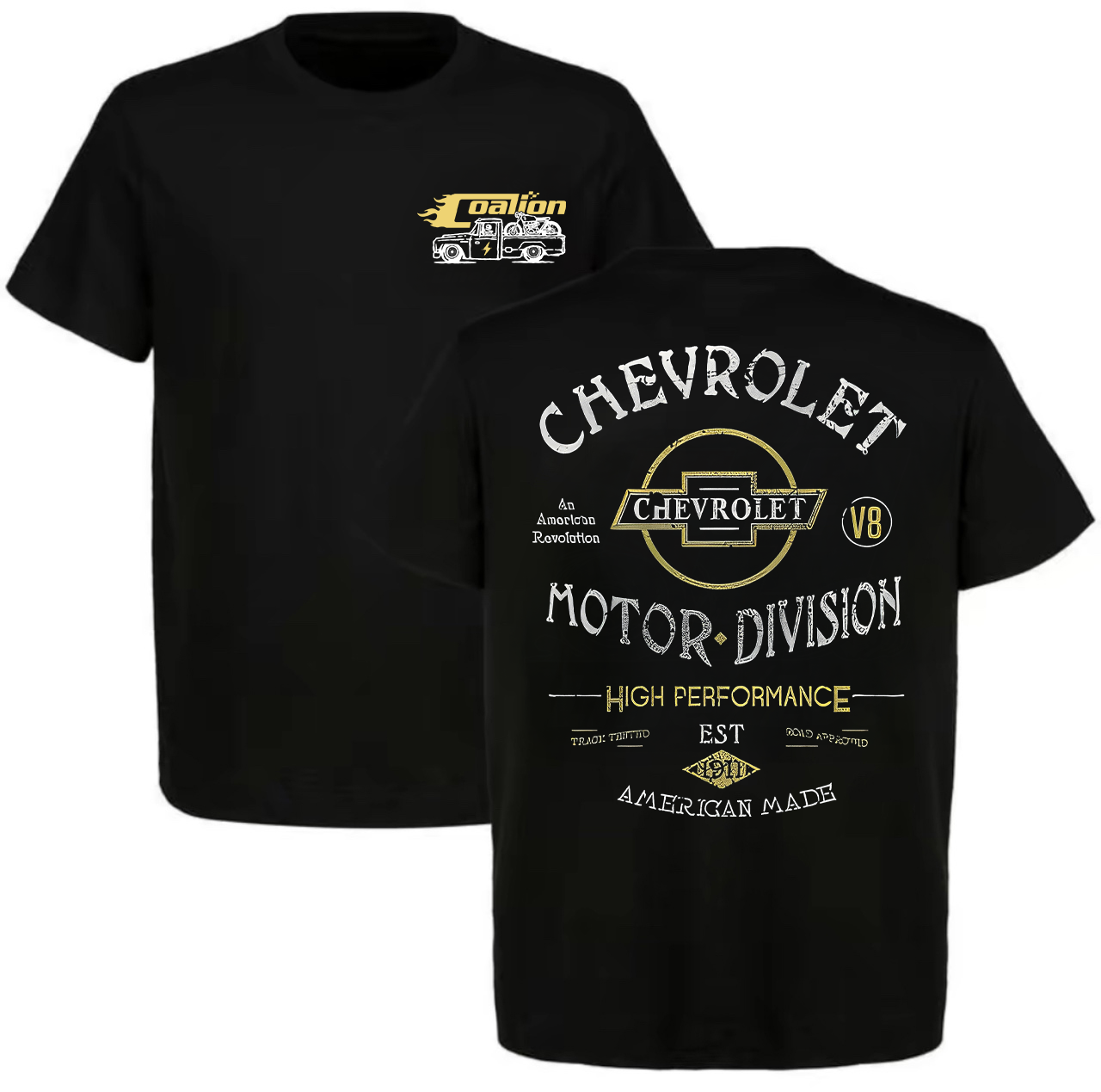 Chevrolet Motor Division Printed Men's T-shirt