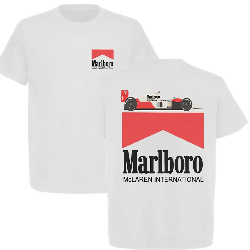Marlboro McLaren International Printed Unisex Oversized T-shirt