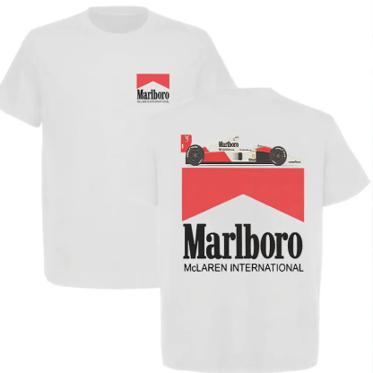 Marlboro McLaren International Printed Unisex Oversized T-shirt