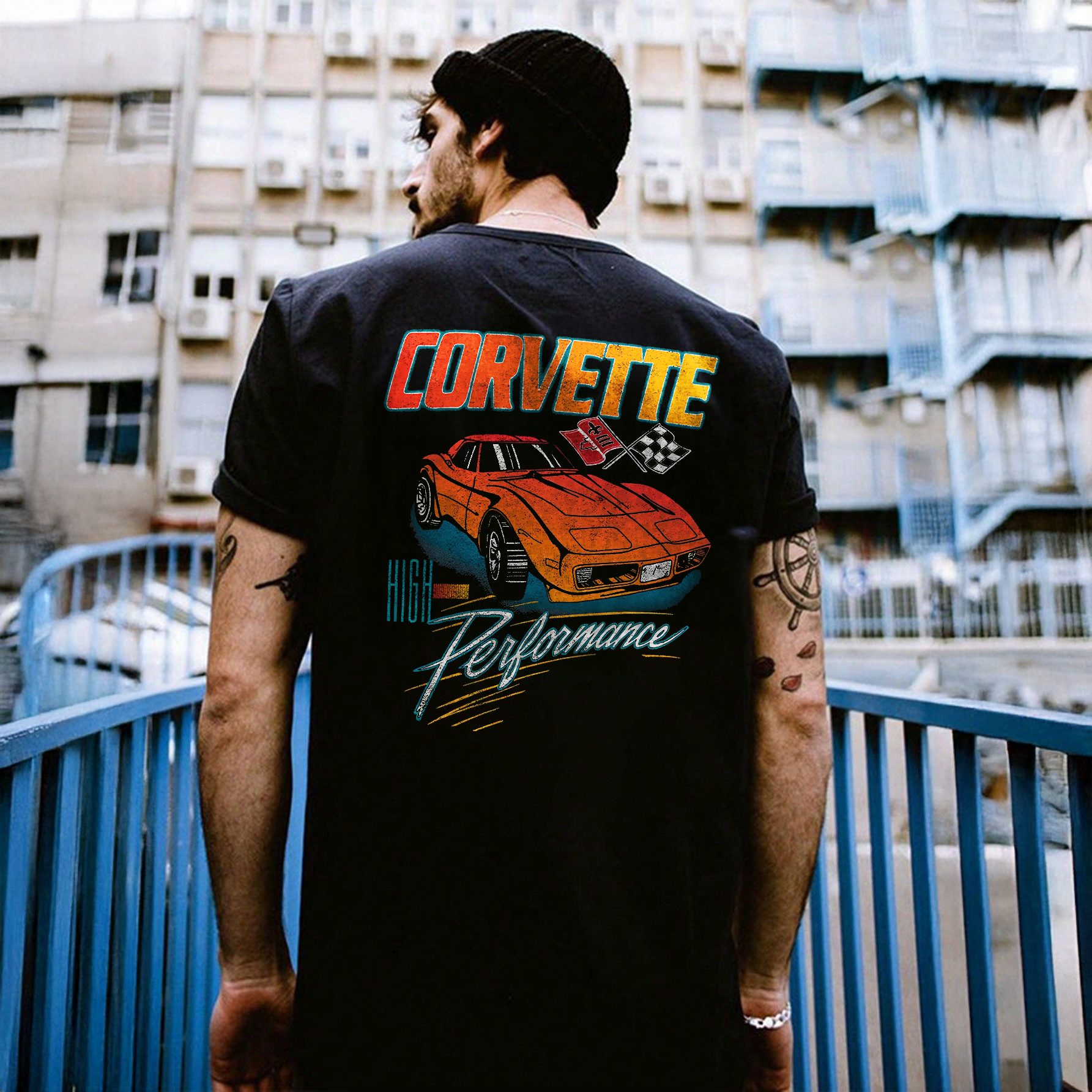 Corvette Performance Printed Men's T-shirt