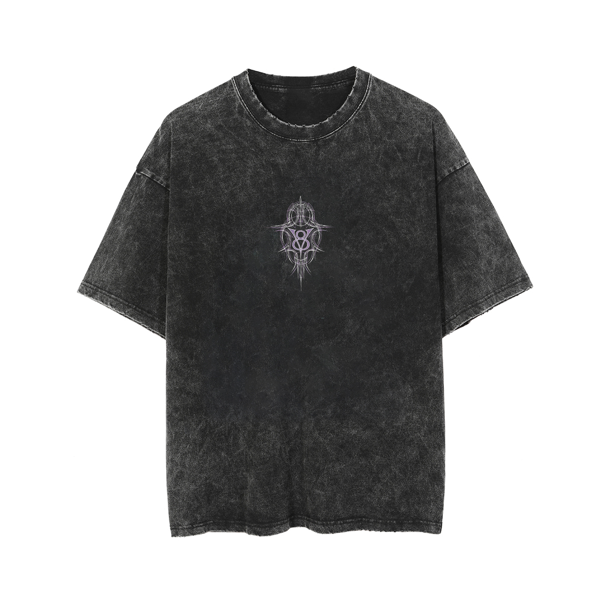 V8 Phantom Pinstripe Speed&Energy Print Men's Washed T-shirt