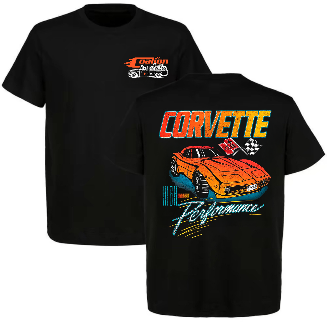 Corvette Performance Printed Men's T-shirt
