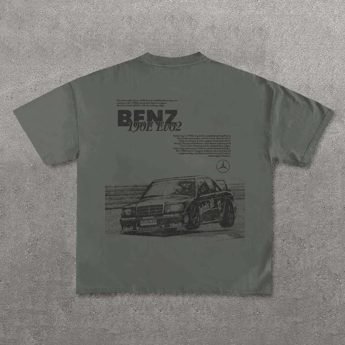Benz 190E Evo2 Printed Unisex T-Shirts