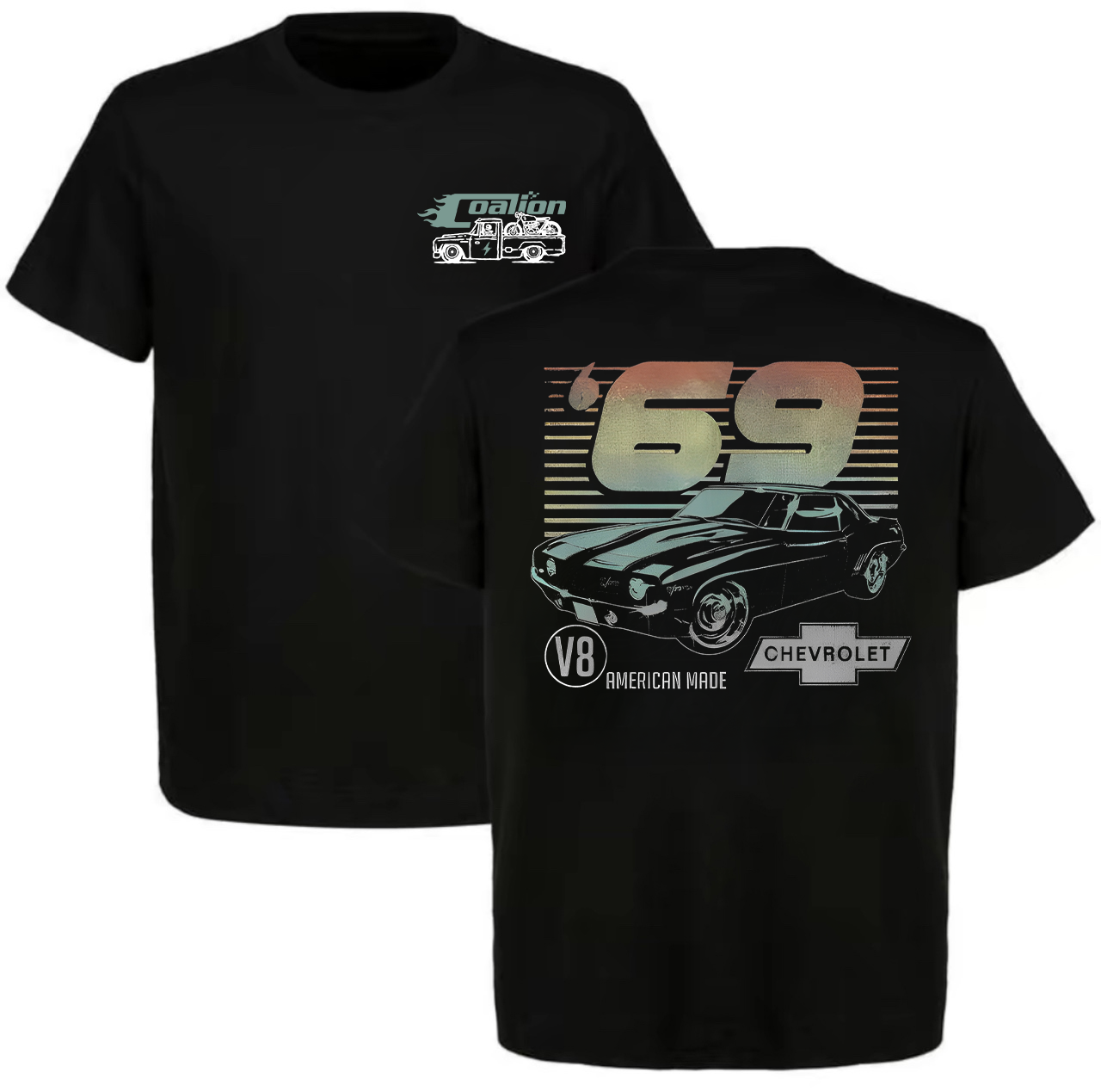 V8 American Made Chevrolet Printed Men's T-shirt