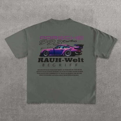 Porsche 993 Turbo Printed Unisex T-Shirt