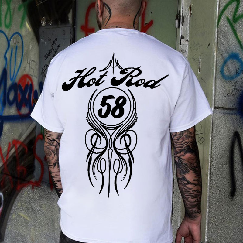 HOT ROD 58 Ball Print Men's T-shirt