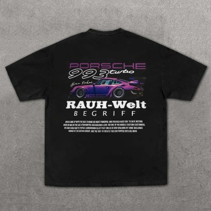 Porsche 993 Turbo Printed Unisex T-Shirt