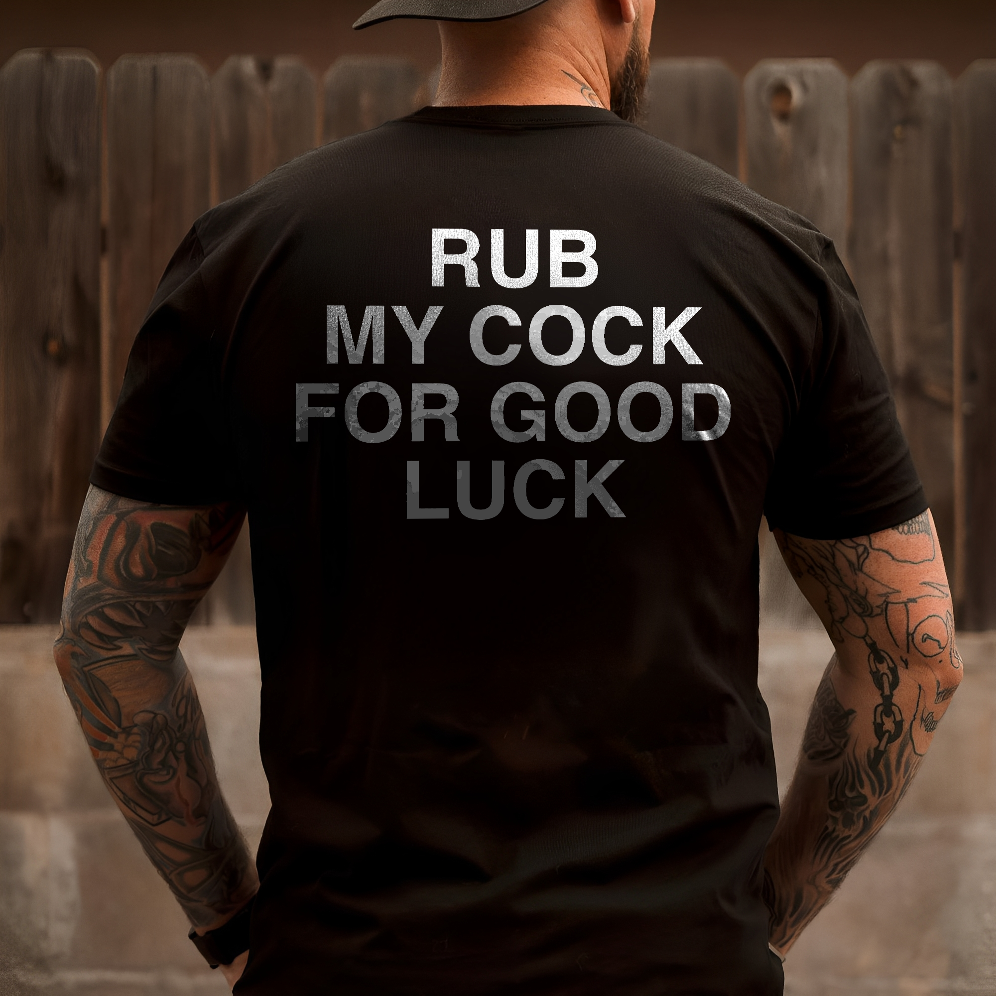 Rub My Cock For Good Luck T-shirt