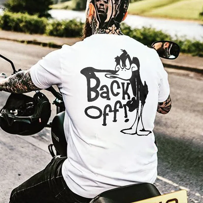 Back Off Printed T-shirt