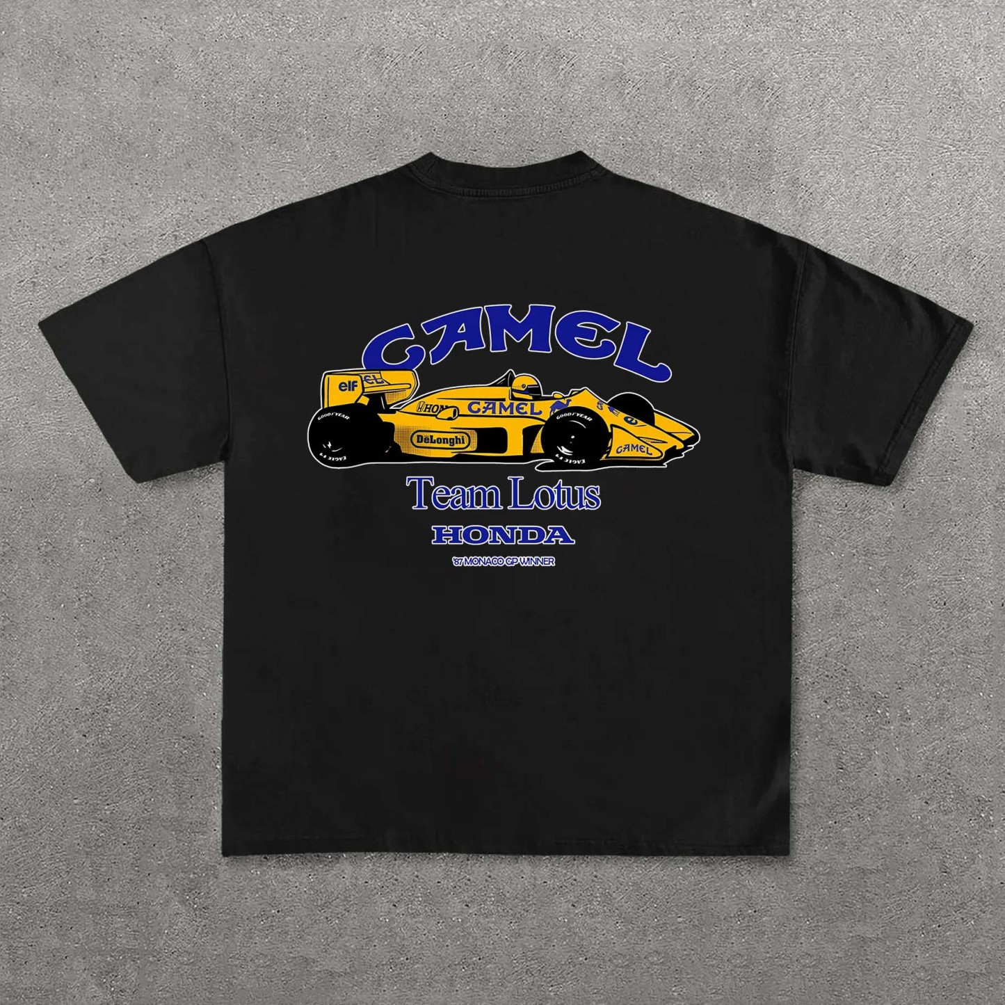 Camel Team Lotus Honda Printed Unisex T-Shirt