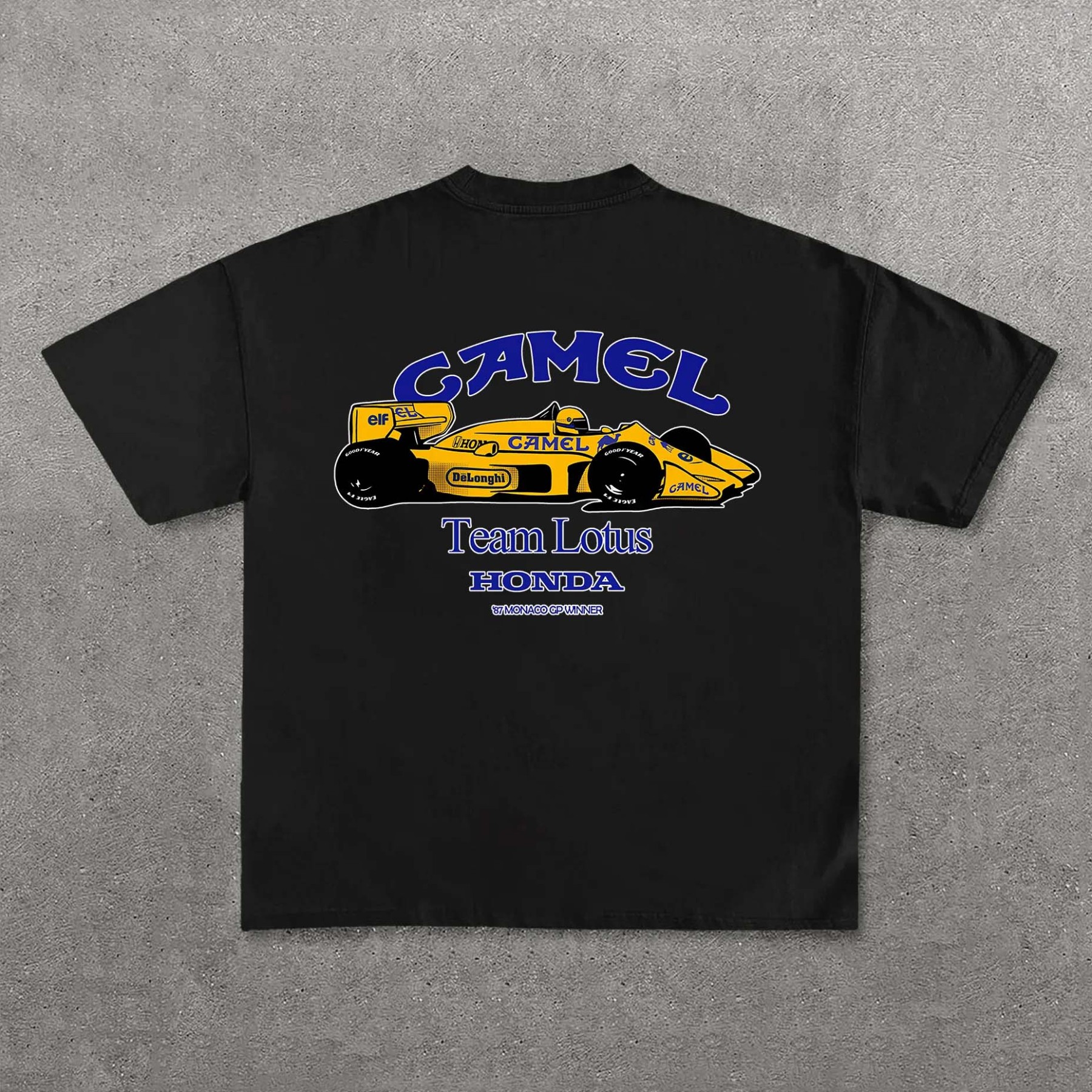 Camel Team Lotus Honda Printed Unisex T-Shirt