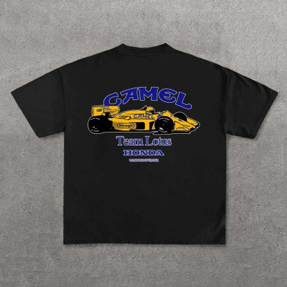 Camel Team Lotus Honda Printed Unisex T-Shirt