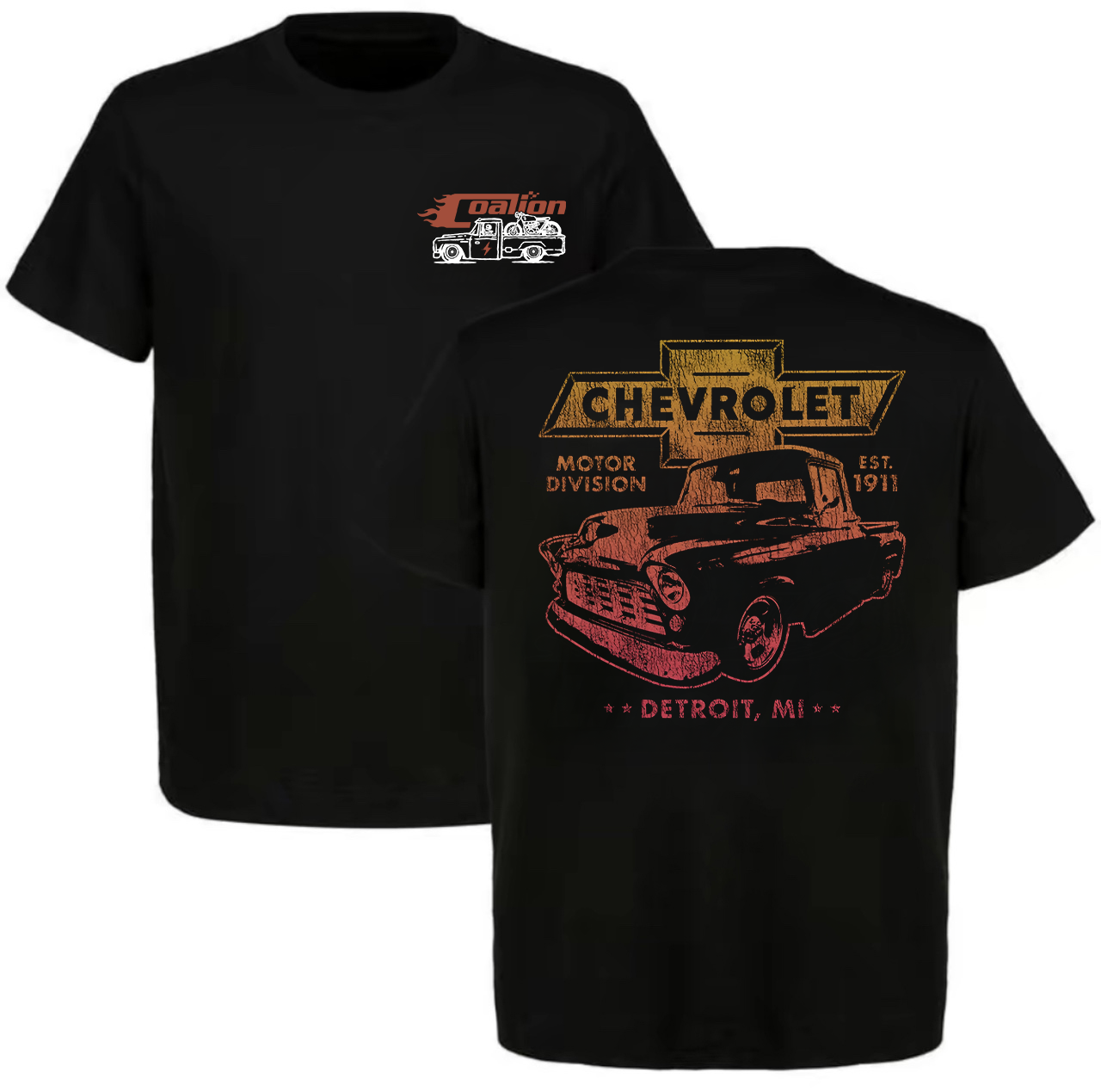 Chevrolet Motor Division Printed Men's T-shirt