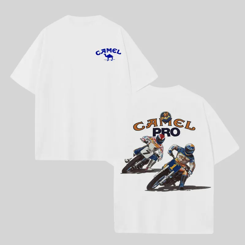 Vintage Camel Pro Printed Unisex T-shirt